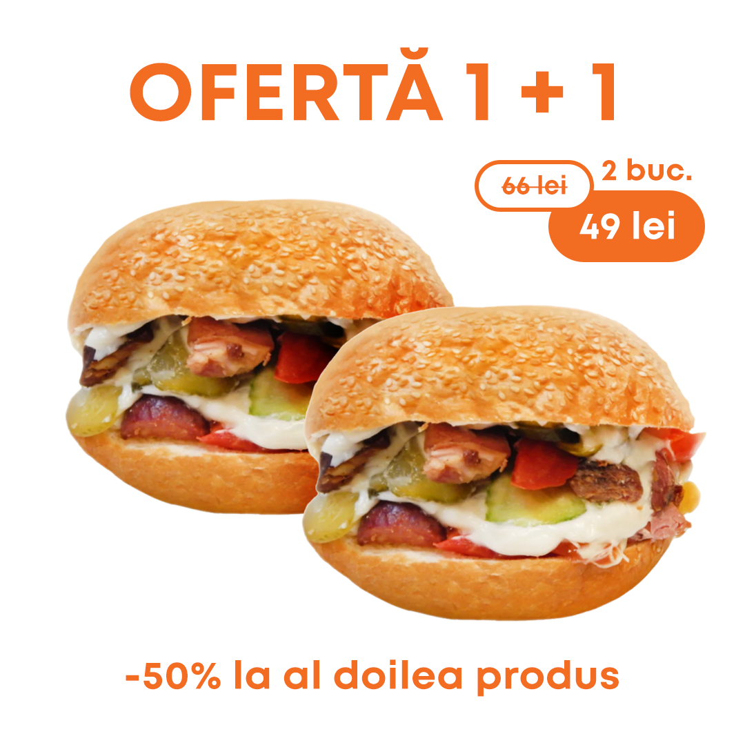 Kebab Garniță 1+1