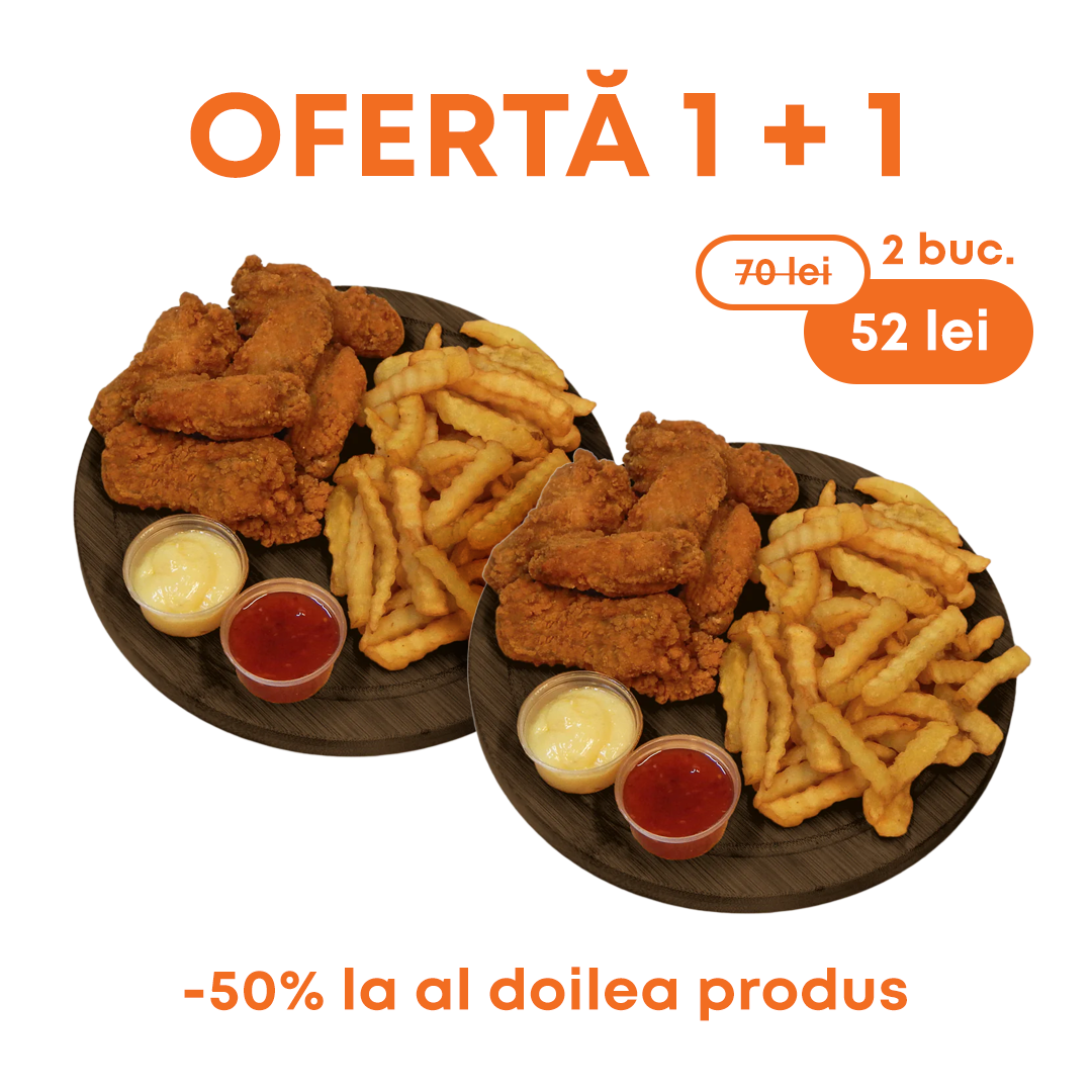 Meniu Aripioare Crispy 1+1