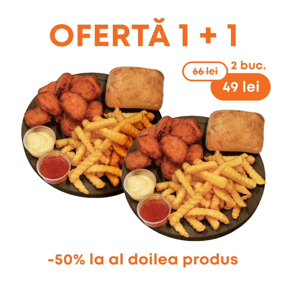 Meniu Nuggets Pui 1+1