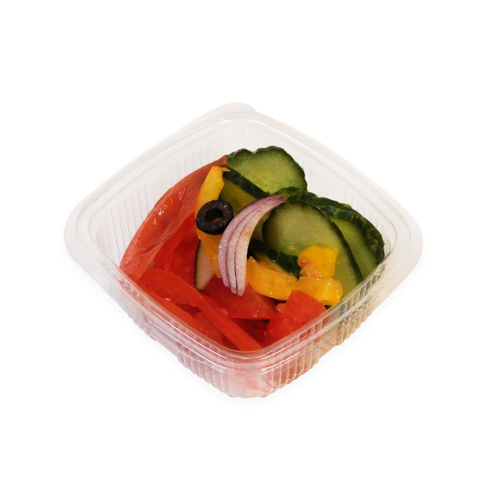 Salată de Roșii și Castraveți
