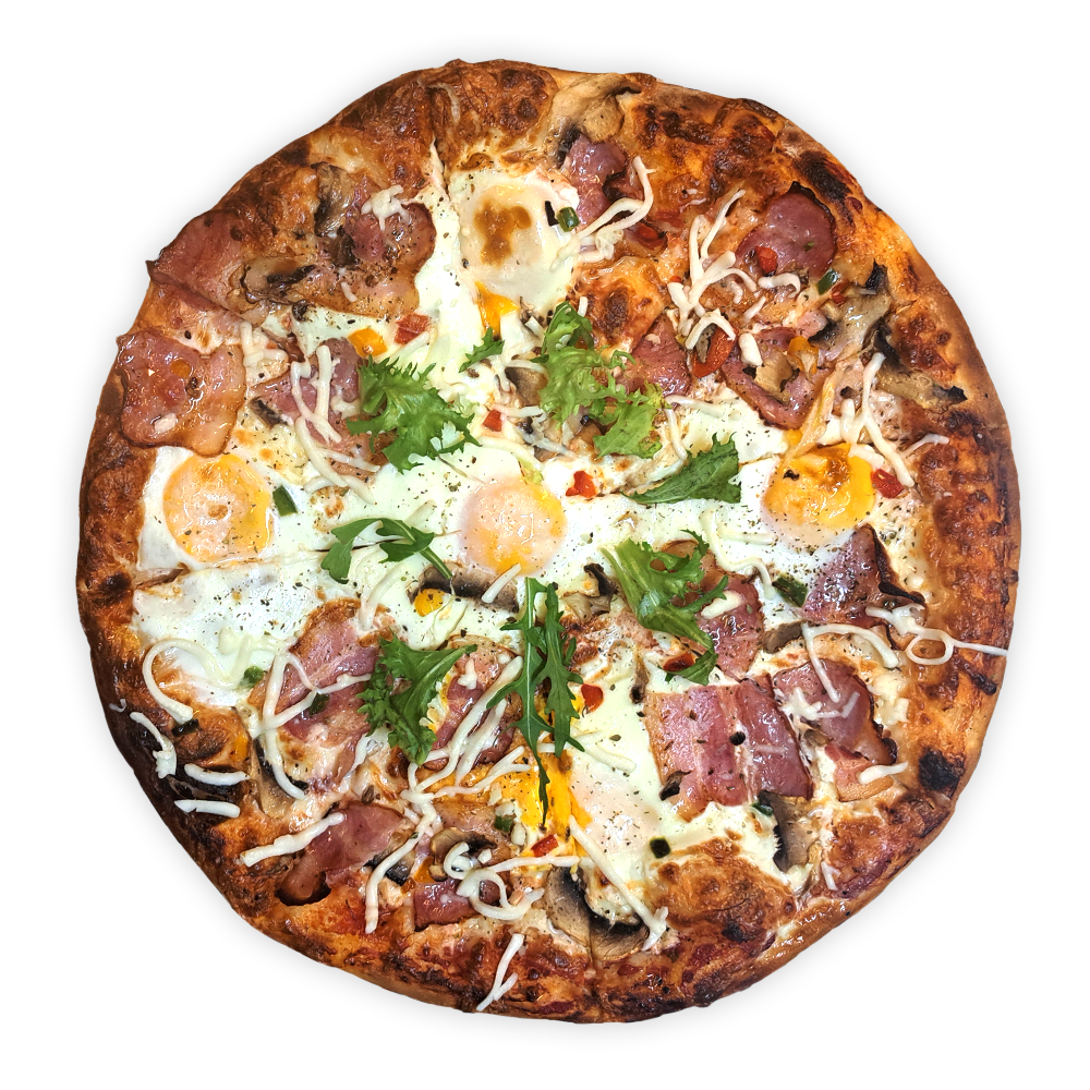 Pizza Bacon & Eggs